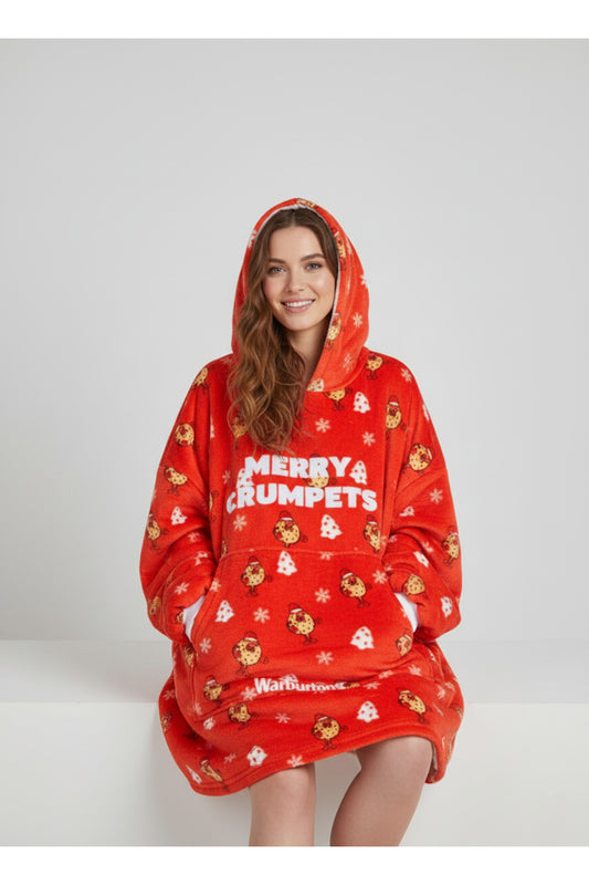 Merry Crumpets Polar Oversize Hoodie