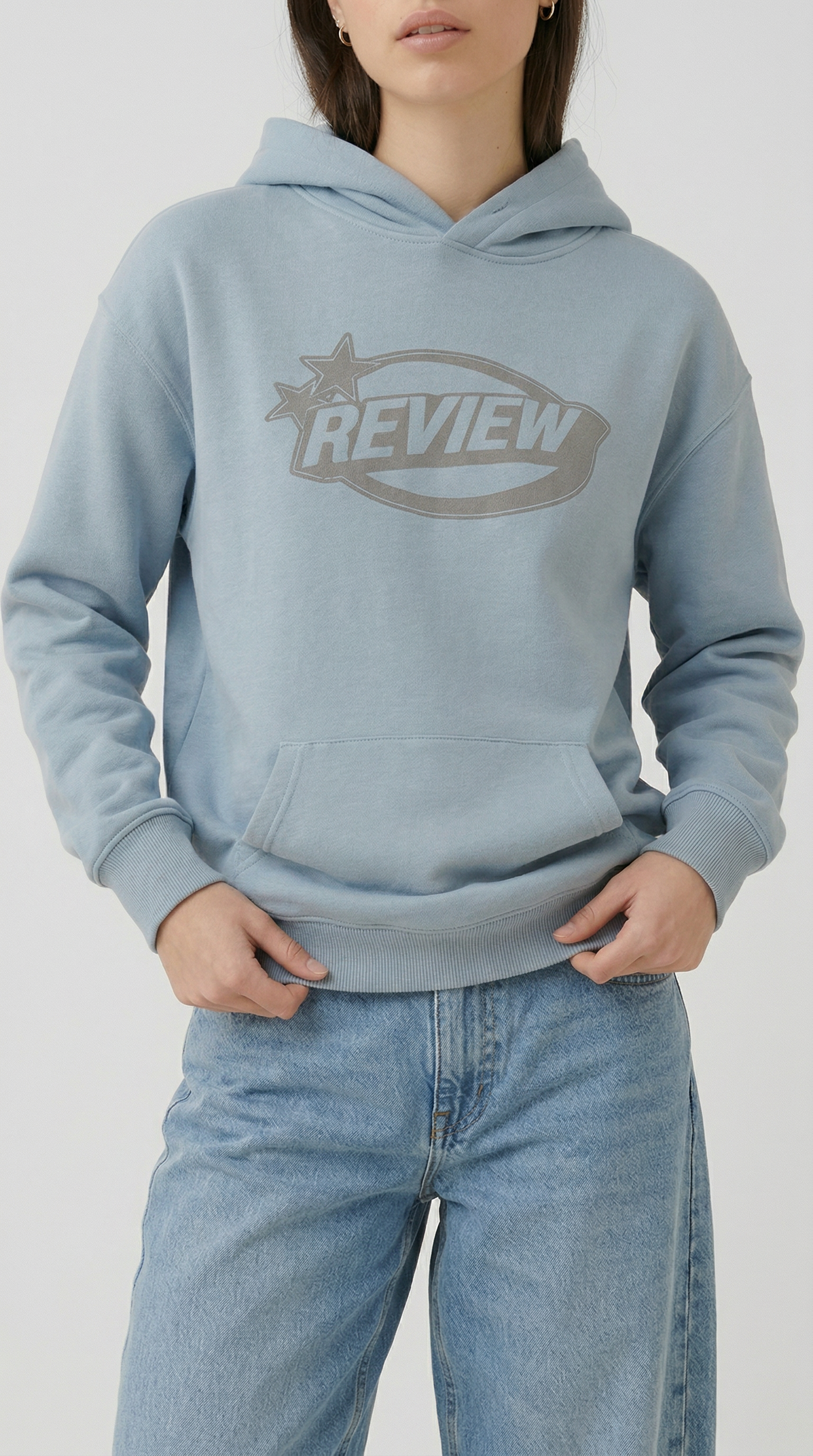 3 İplik Baskılı Oversize Unisex Sweatshirt