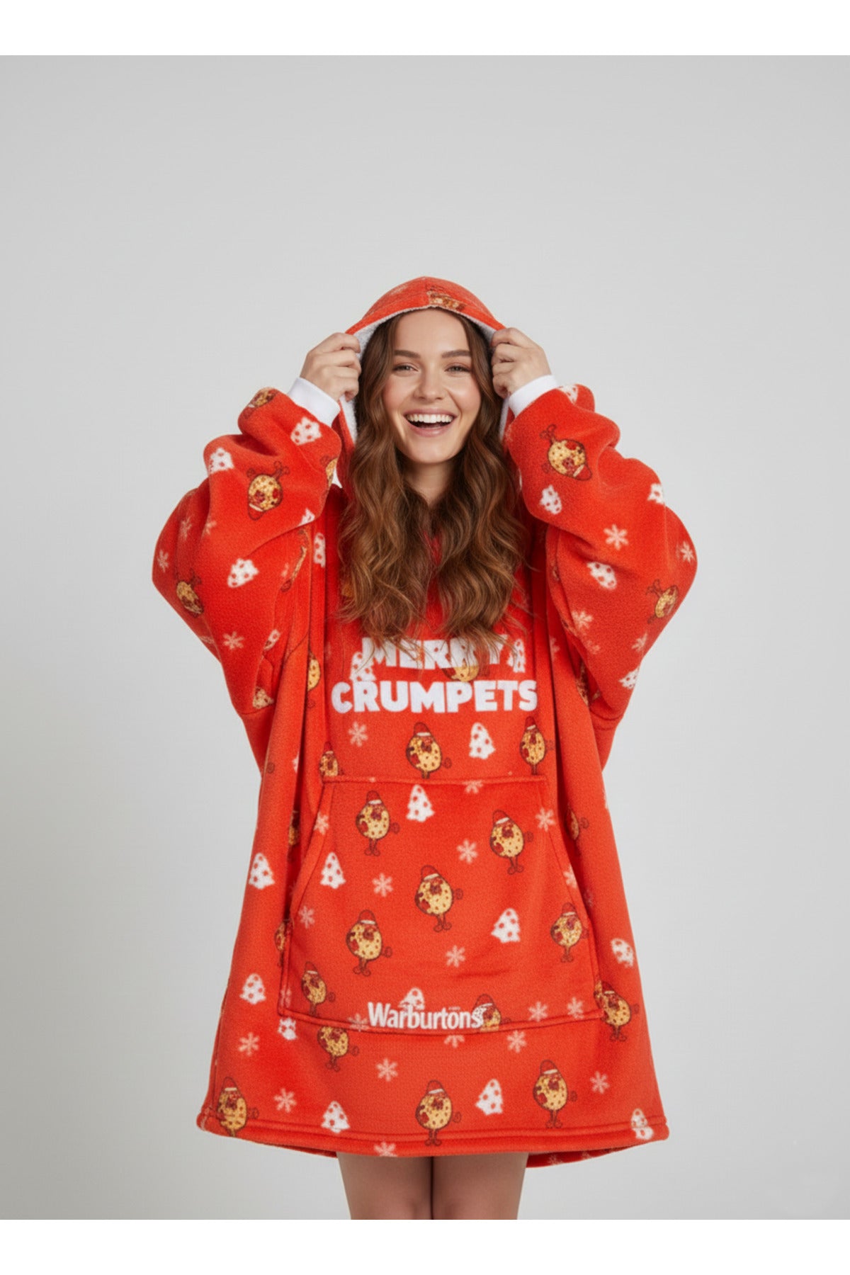 Merry Crumpets Polar Oversize Hoodie