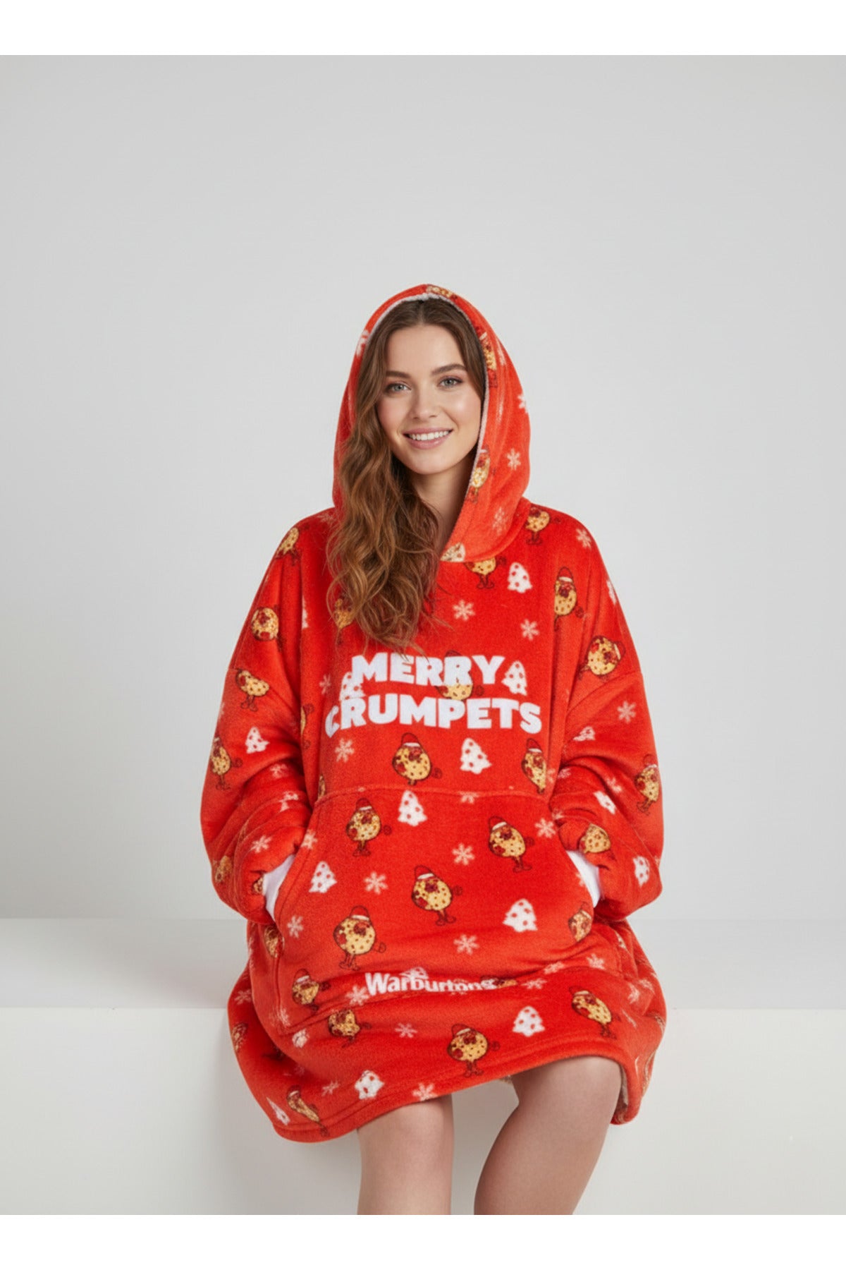 Merry Crumpets Polar Oversize Hoodie