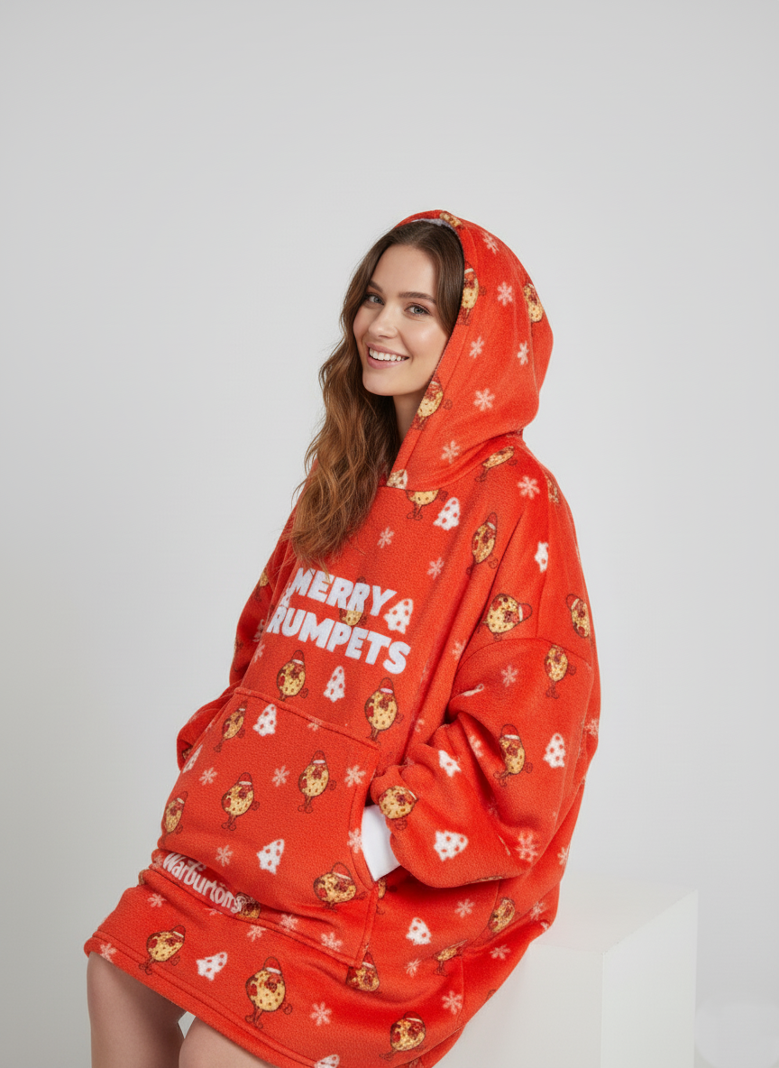 Merry Crumpets Polar Oversize Hoodie