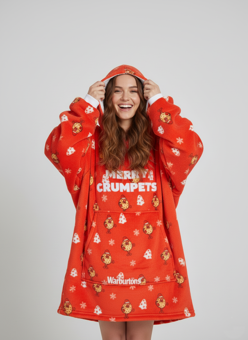 Merry Crumpets Polar Oversize Hoodie