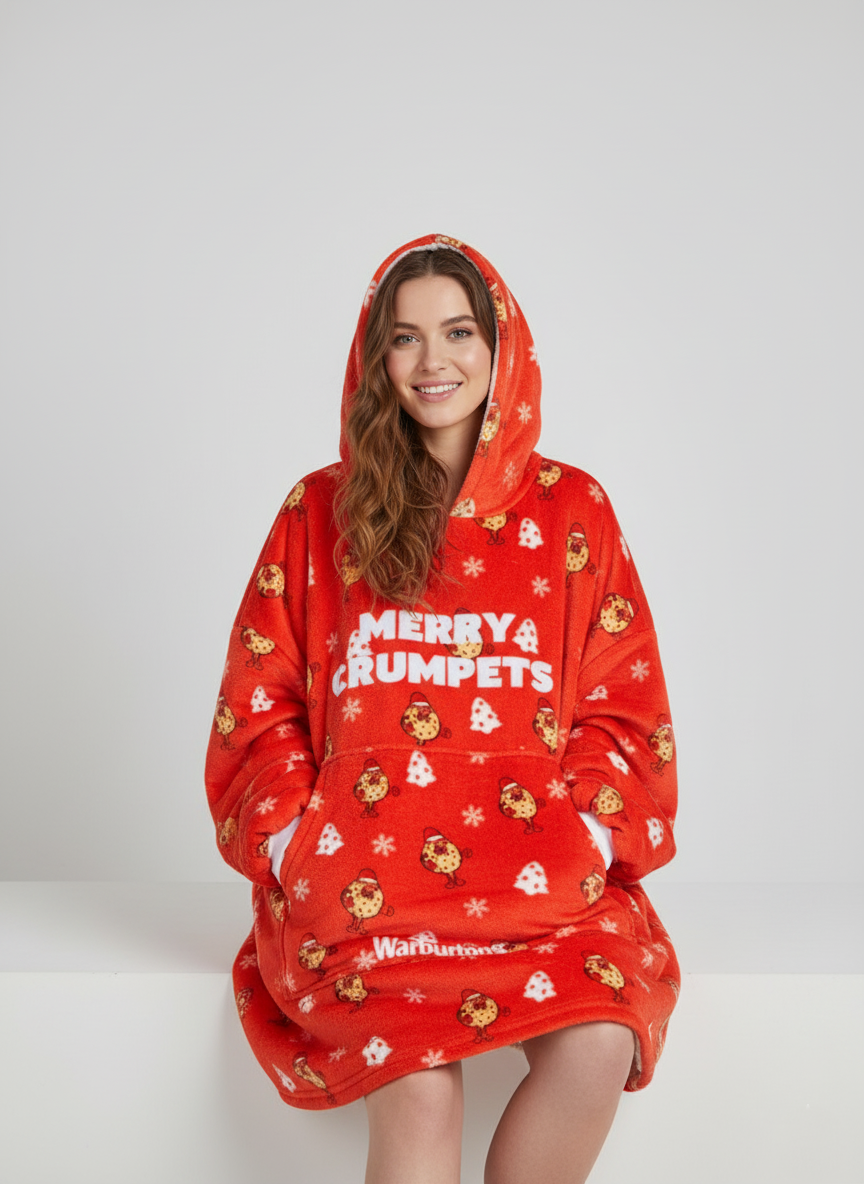 Merry Crumpets Polar Oversize Hoodie