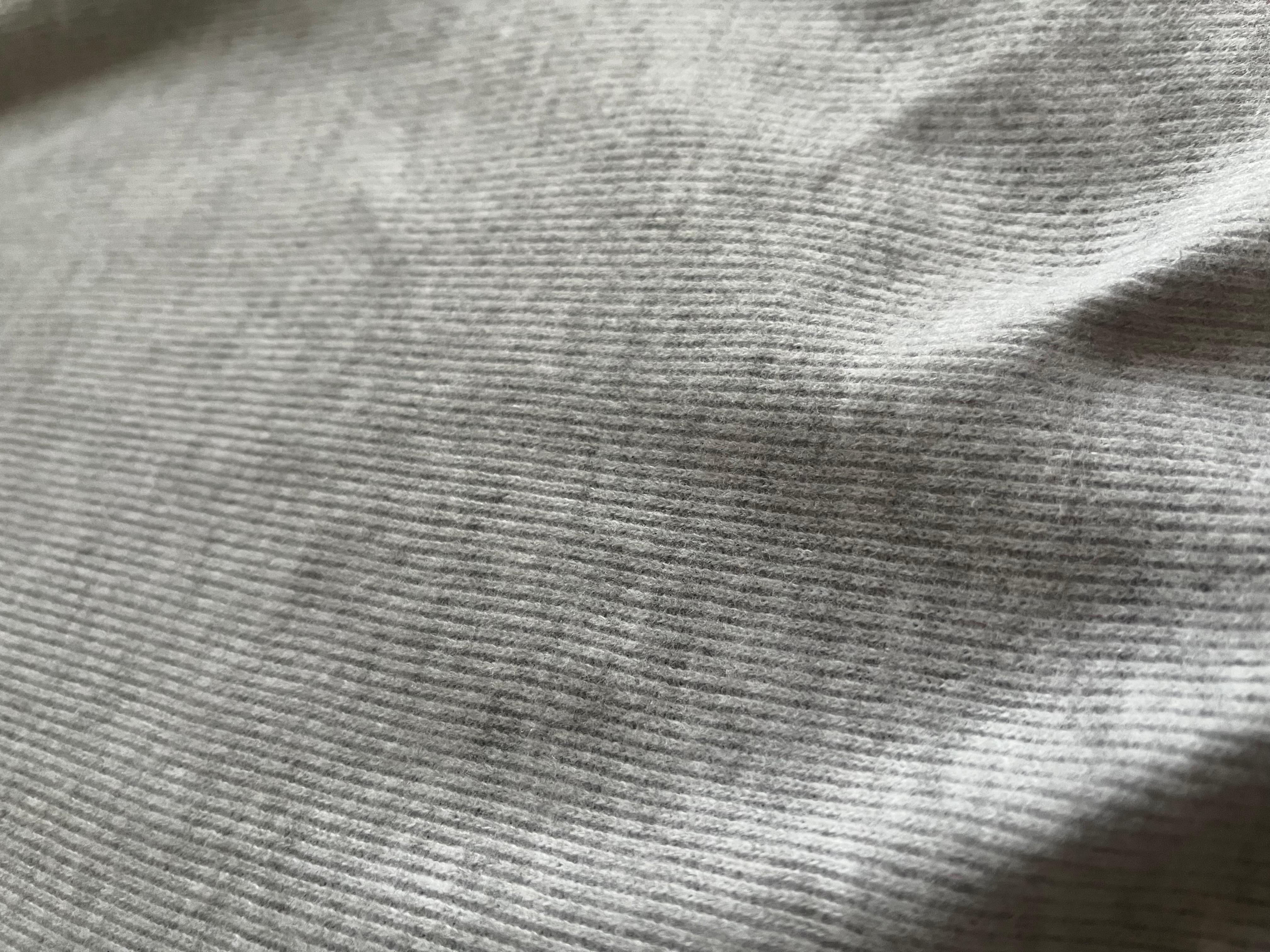 Gri Ribana Kumaş İspanyol Paça Tayt