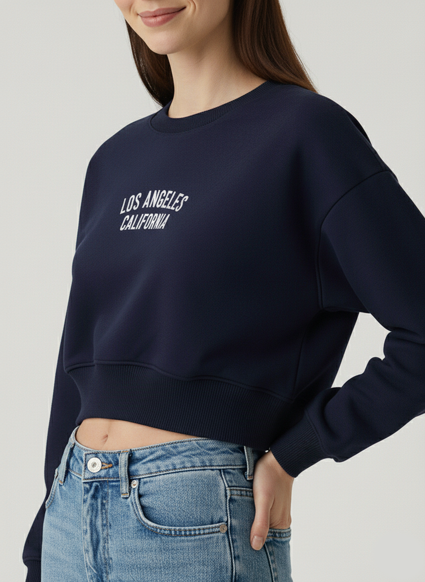 Mavi Crop Sweatshirt