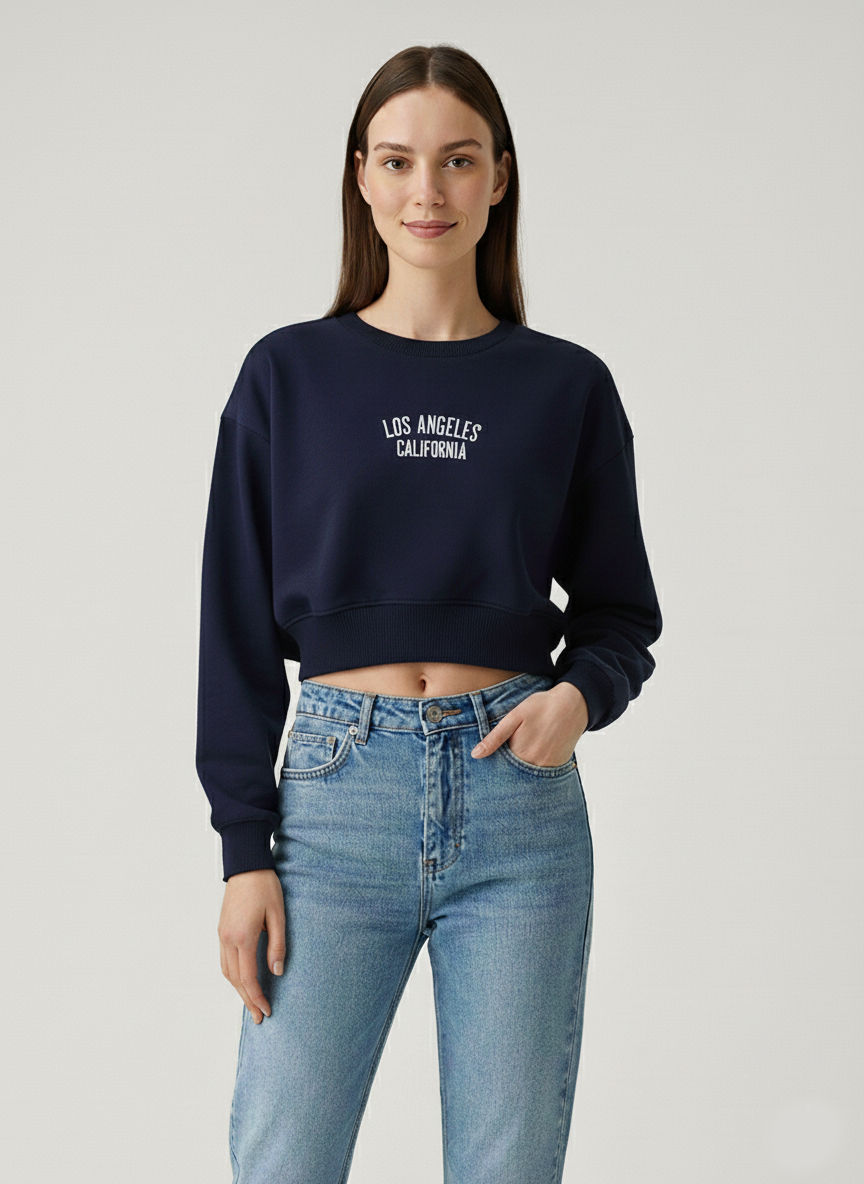 Mavi Crop Sweatshirt